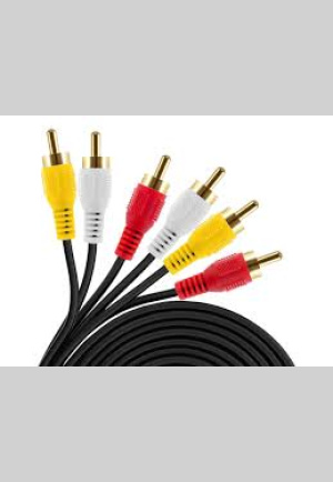 3-RCA Video Audio AV Cable 5m