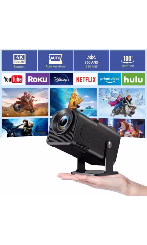 Portable Projector Full HD Home Theater